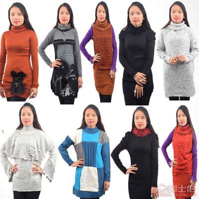 【華麗萊廠家年終清倉加厚女裝毛衣夜市擺地攤針織衫特價處理庫存打底衫0128】東莞市大朗華麗萊服飾商行 - 產(chǎn)品庫